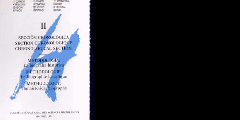 Actas Sección Cronológica II del XVII Congreso CISH Madrid